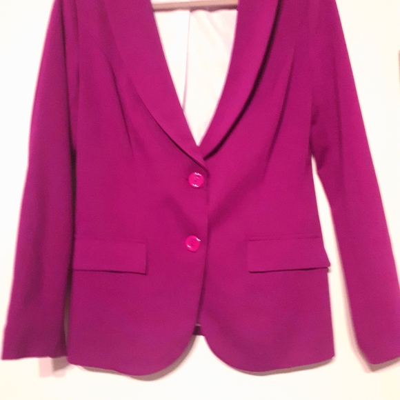 FIGL Women's Magenta Blazer - Picture 2 of 4